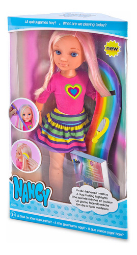 Imagen 2 de 2 de Nancy Un día haciendo mechas Famosa
