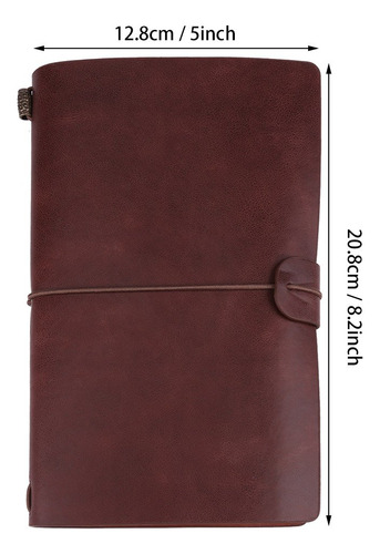 Ruiyue Cuaderno De Viaje, 5 Colores, Clásico, Piel