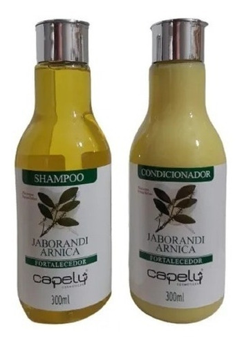  Kit Shampoo + Condicionador Jaborandi Arnica Capely Original