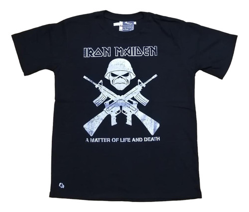 Camisetas Iron Maiden, Música Rock Heavy Metal Eddie 