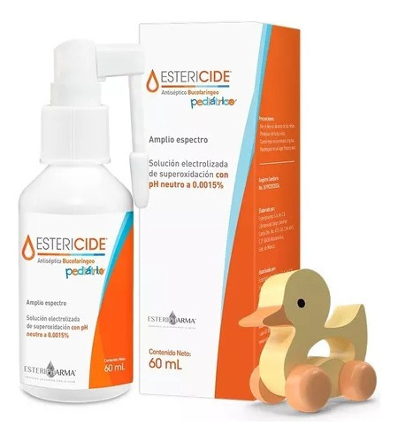 Estericide Bucofaringeo Pediatrico 60 Ml 1 Solucion