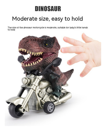 Juguetes For Moto Dinosaur Tyrannosaurus Rex Red Inertia