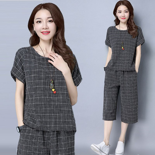 Para Conjunto De Pantalones Cortos Casuales De Verano A