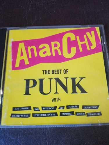 Cd,anarchy,the Beat Of The Punk,1993,made Un England