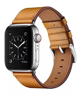 Correa Para Apple Watch De Piel Genuina Calidad Premium A141