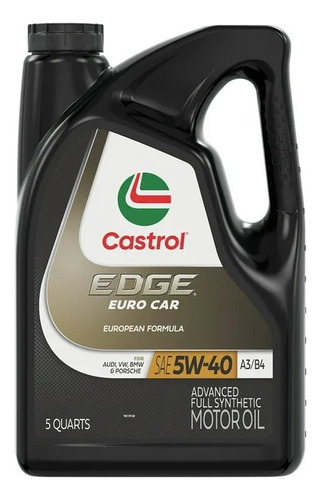 Aceite Castrol Edge 5w40 100% Sintético Garrafa 4.73 Litros