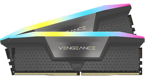 Memoria RAM Corsair CMH32GX5M2B5200Z40K Vengeance Rgb de 32 GB DDR5/5200 MHz