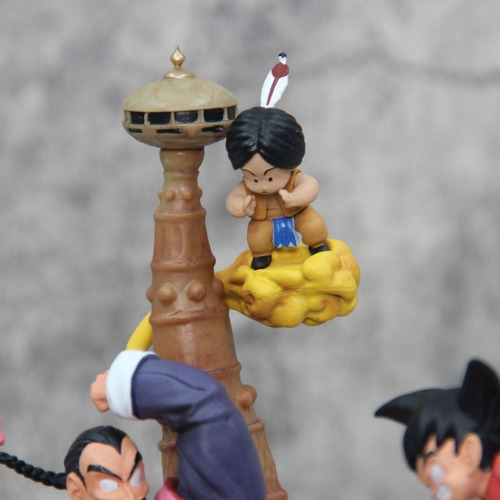Figura Tao Pai Pai Vs Goku 28cm Dragon Ball Importado
