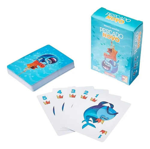Galápagos Jogos Pescado Novo - Card Game