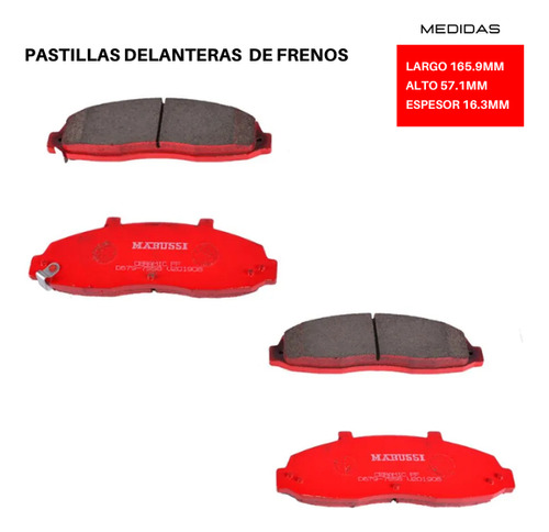 Pastilla De Freno Ford F-150 Special 5.8 1996