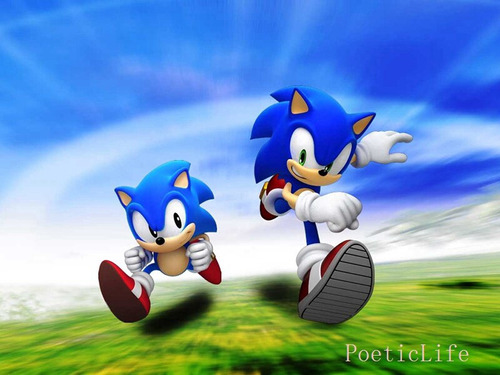 Dibujos Animados De Sonic Diamond Painting, Videojuego, Anim