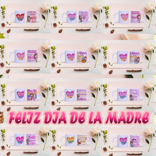 Plantillas Para Sublimar Tazas Dia De La Madre