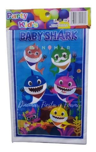 Bolsas Para Dulces Baby Shark 25 Piezas Fiesta Cumple Bolo