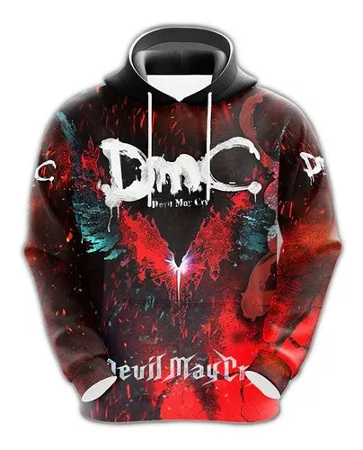 Blusa Moletom - Game Devil May Cry 5 Vergil - Casaco de Frio