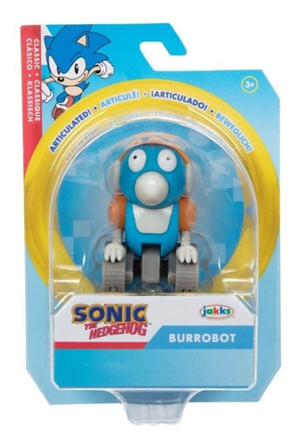 Sonic The Hedgehog - Figuras Burrobot 5 Cm