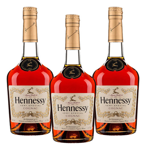 Pack De 3 Cognac Very Special Hennessy 700ml