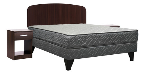 Cama 2 Plazas Apolo Black Celta + Set Asturias