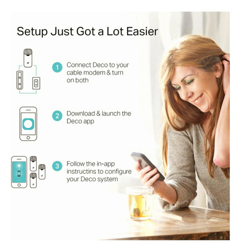 Tp-link Deco Sistema Wifi De Malla Para Todo El Hogar (deco