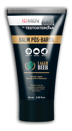 Balm Pós Barba Refresca Suaviza Idmen Soft Love 60ml
