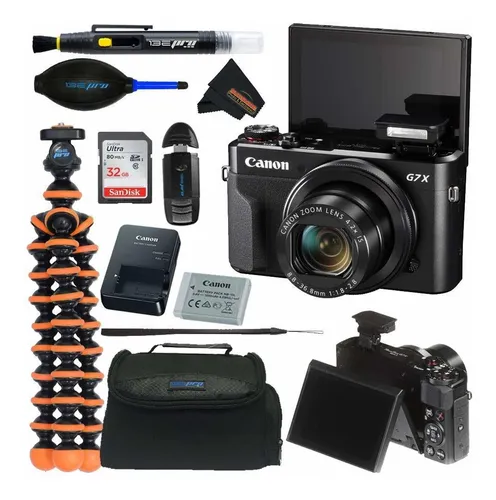comprar Camara Digital Canon Powershot G7 Mark 2 Memoria Sd 32 Gb