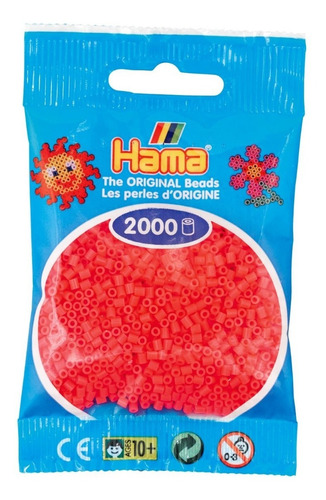 Hama Beads Mini Perler 2000 Unid Color Cereza Pixel Art