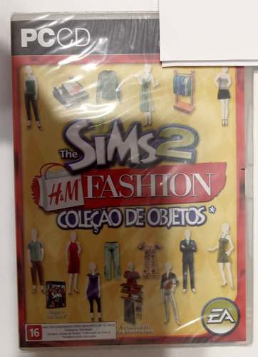 The Sims 2 H&m Fashion (coleção De Objetos)- Lacrado