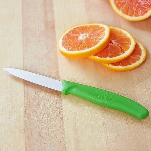 Imagen 2 de 2 de Cuchillo Puntilla Victorinox 8 Cms Verde