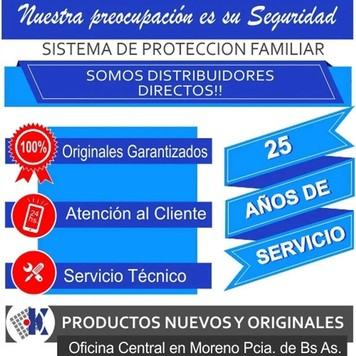 Alarma Vecinal Barrial Comunitaria Inalambrica Hablada 20 Tx