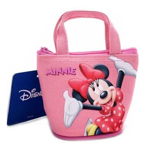 Imagem 1 de 2 de Mini Bolsa Porta Moedas Minnie Importado E Licenciado Disney
