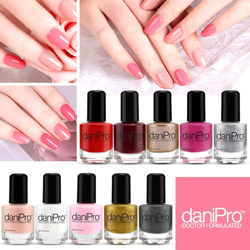Danipro Esmalte De Uñas Antifúngico Con Infusión, 0.5 Onzas