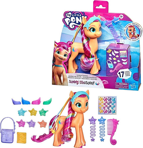 Muñeca My Little Pony Movie Peinados Mágicos Sunny