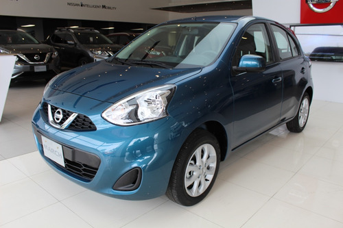 Nissan March Sense Motor 1.6 Modelo 2021 Azul 5 Puertas