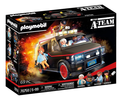 Playmobil Camioneta A-team Sellado Nuevo Los Magníficos