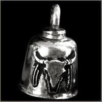 Buffalo Skull Biker Harley Motorcycle Good Luck Charm