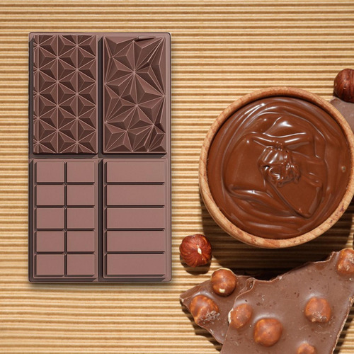 Molde De Chocolate De Silicona Decoración De Pasteles Moldes