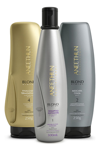 Kit Neutralização De Reflexos Alaranjados Blond System