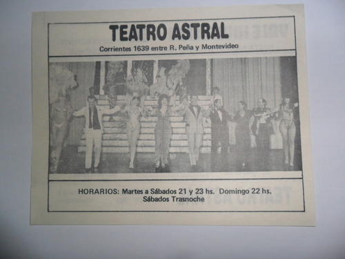 Teatro Astral R Zapata A Pontier Korneta Scazziota Anchart