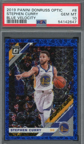 Tarjeta De Baloncesto Stephen Curry 2019 Panini Donruss Opti