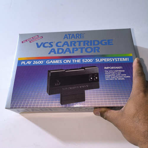 Adaptador Jugar Cartuchos 2600 En Un Atari 5200 Caja Nuevo (Usado)