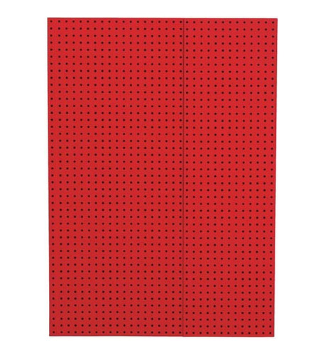 Cuaderno Círculo Rojo Sobre Negro A4 Líneas, 9781439790069