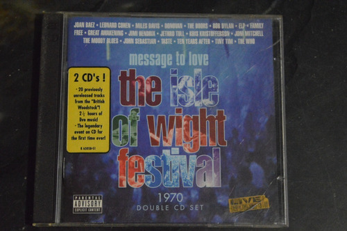 Imagem 1 de 4 de Message To Love The Isle Of Wight Festival Cd