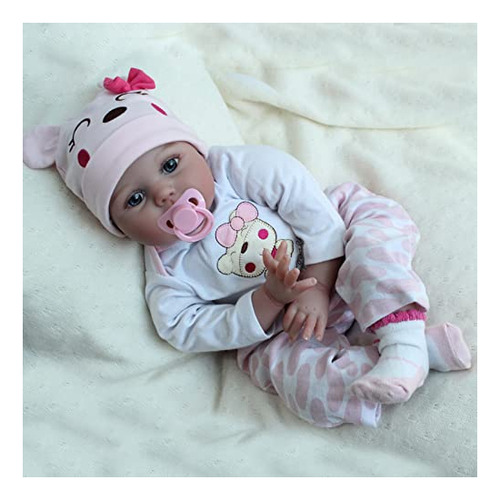 Charex Reborn Baby Dolls Lucy, 22 Pulgadas Real Real Rxbgk