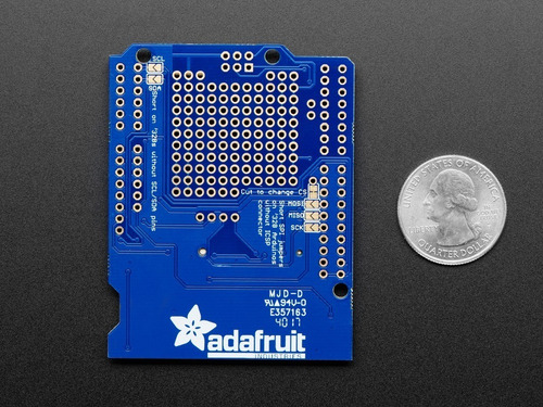 Imagen 4 de 7 de Adafruit Arduino Data Logging / Logger Shield + Rtc - Sd W/r