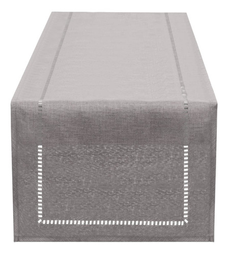 Llcuteshop Camino De Mesa De Lino Gris Claro De 12 X 72 PuLG