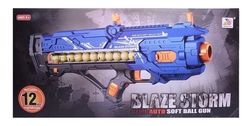 Pistola Lanza Bolitas Blaze Storm Simil Nerf 