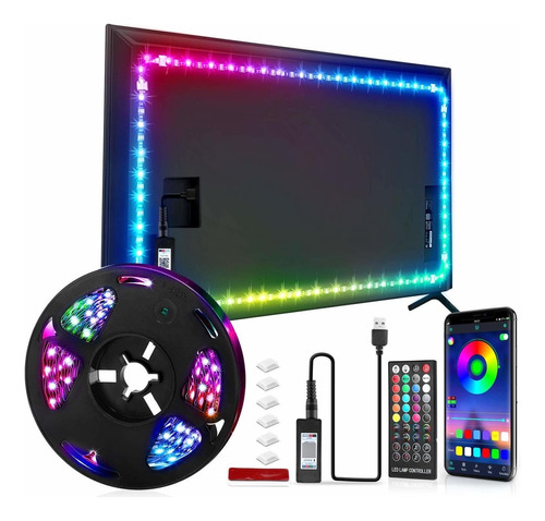 Tira De Luces Led 16 4ft Usb Smart Bluetooth Tv Luz De ...