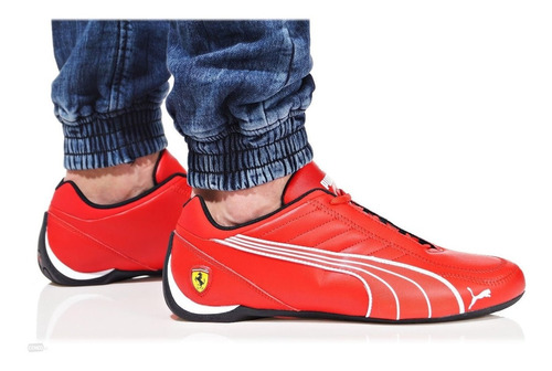 tenis puma ferrari rojos 2018