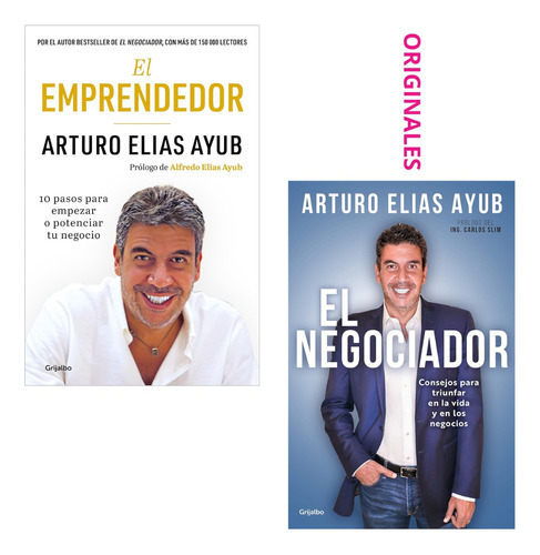 El Emprendedor + Negociador  Arturo Elias Ayub Pack Original