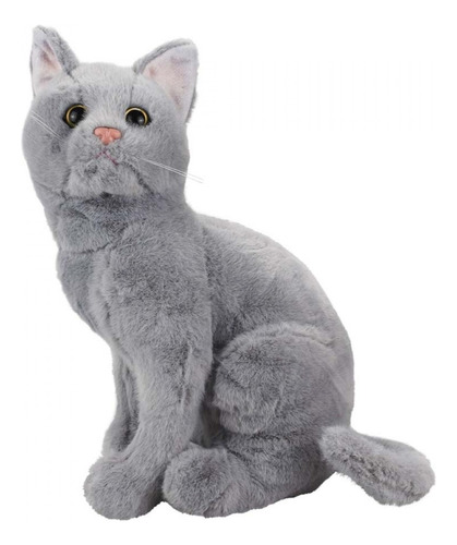 Gato De PelĂșcia Cinza