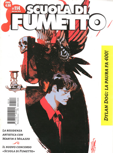 Scuola Di Fumetto N° 114 - 80 Páginas - Em Italiano - Editora Comicout - Formato 21 X 30 - Capa Mole - 2020 - Bonellihq Cx435 Mar24